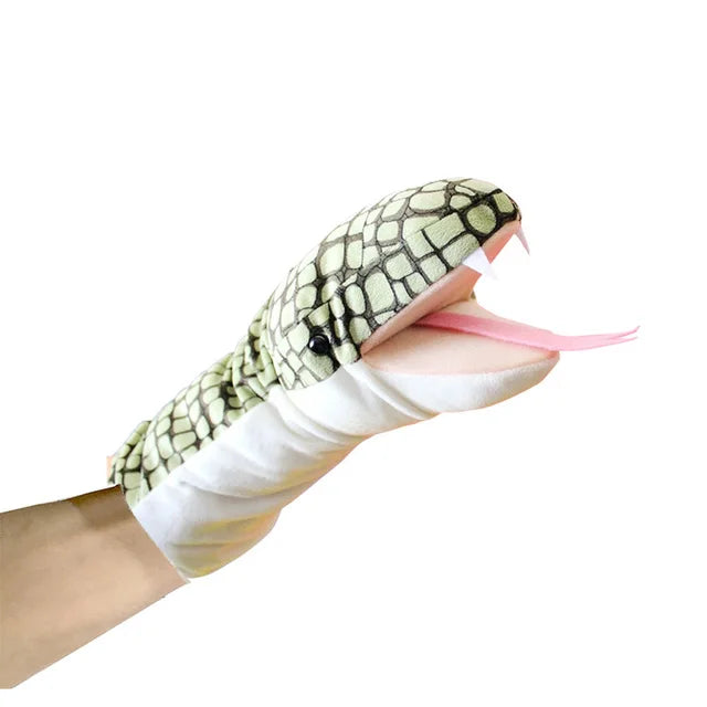 Stuffed Plush Animals - Kawaii Animal Dolls Hand Finger Puppets For Kids Learning Toys