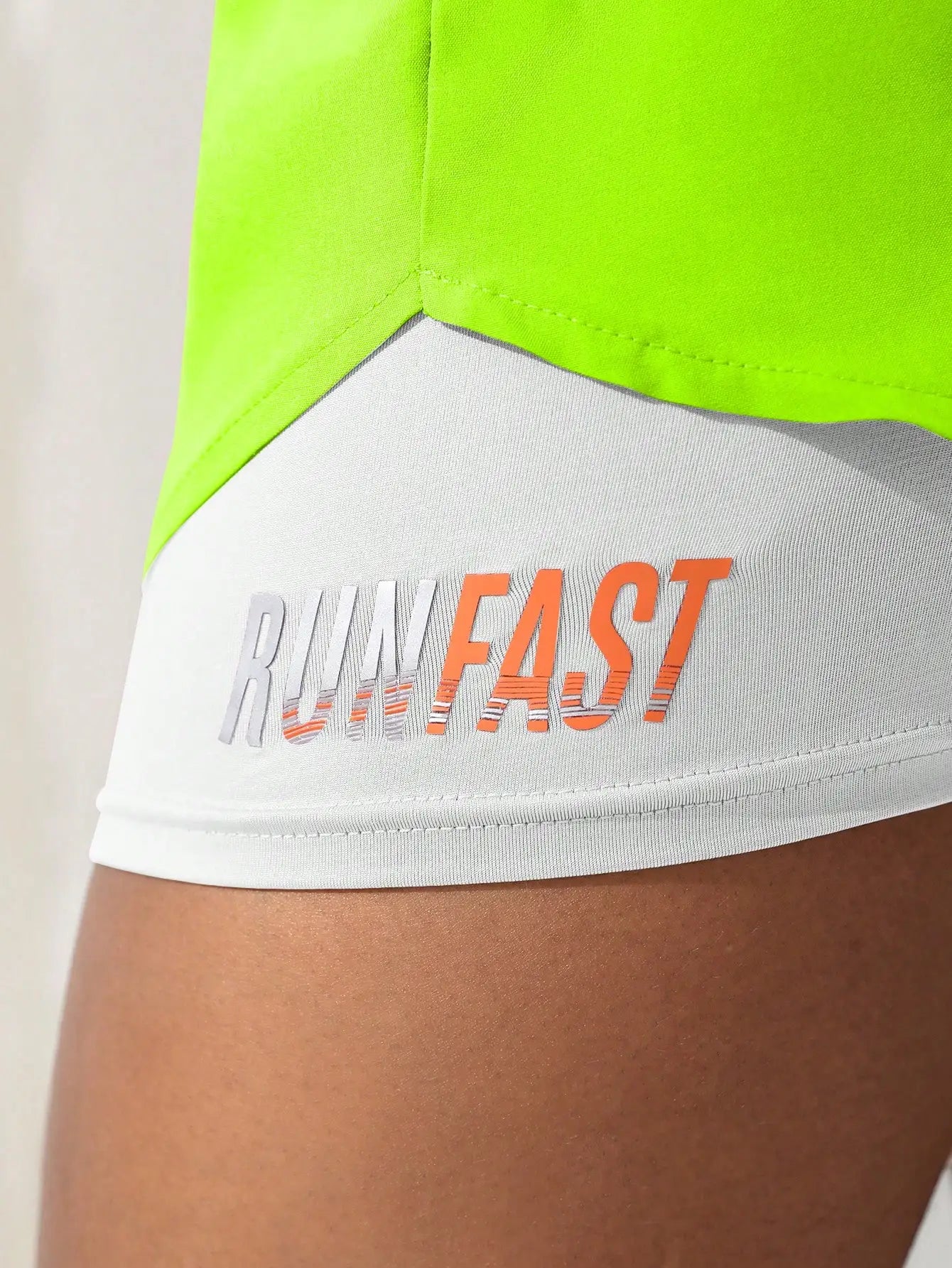 Women's High Rise Yoga Shorts - Elastic Waistband, Breathable Running Shorts
