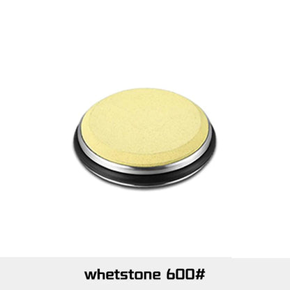 Rolling Knife Sharpener | Double Sided Diamond Sharpening Stone with Magnetic Angle