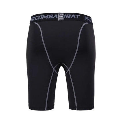 Men Bodybuilding Shorts Fitness Workout Inseam Gym Knickers Male Muscle Alive Elastic Compression Tights Skinny Leggins Hombre