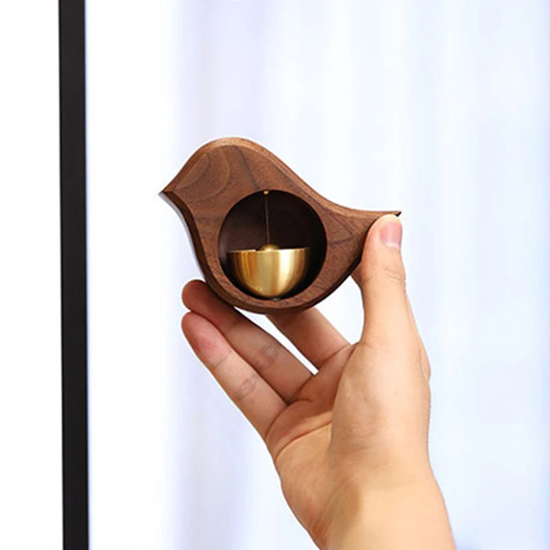 Wooden Door Bell Japanese Wind Chime Door Chime Room Decor Home Front Doorbell Landscape Bell Shopkeeper Remind Bell 풍경