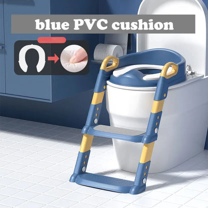 Portable Potty Seat - Foldable Toilet Training Stool | Easy Clean Baby Potty Chair