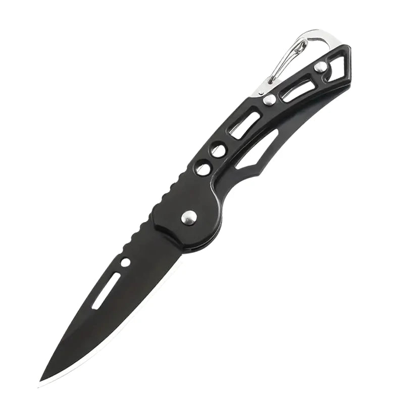 Folding Stainless Steel Fruit Knife - Non-Slip Outdoor Pocket Knife