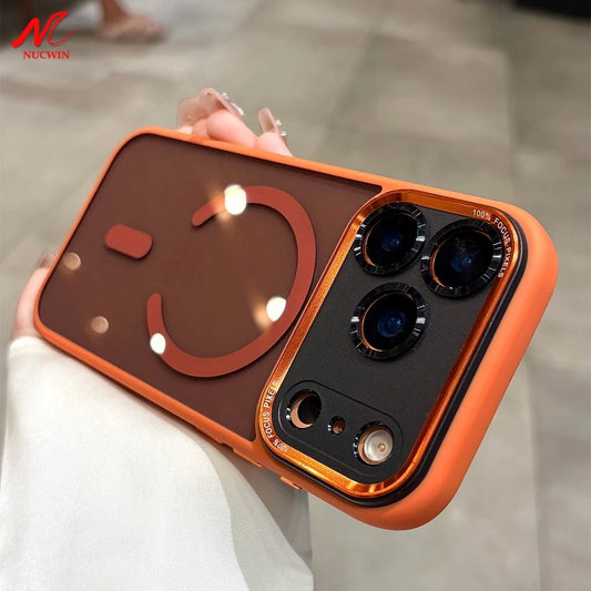 Transparent MagSafe Case with Camera Protection for iPhone 11-17 Pro Max - ZOOMNSTORE