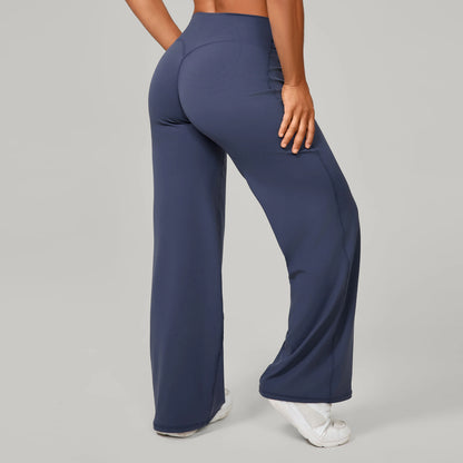 Women Yoga Pants – Soft Stretchy Fabric Full Length Leggings With Elastic Waist