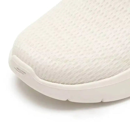 Hot HOT Skechers Women's Slip-On Walking Shoes, Lightweight Soft-Soled Casual Mom Shoes124847-OWHT