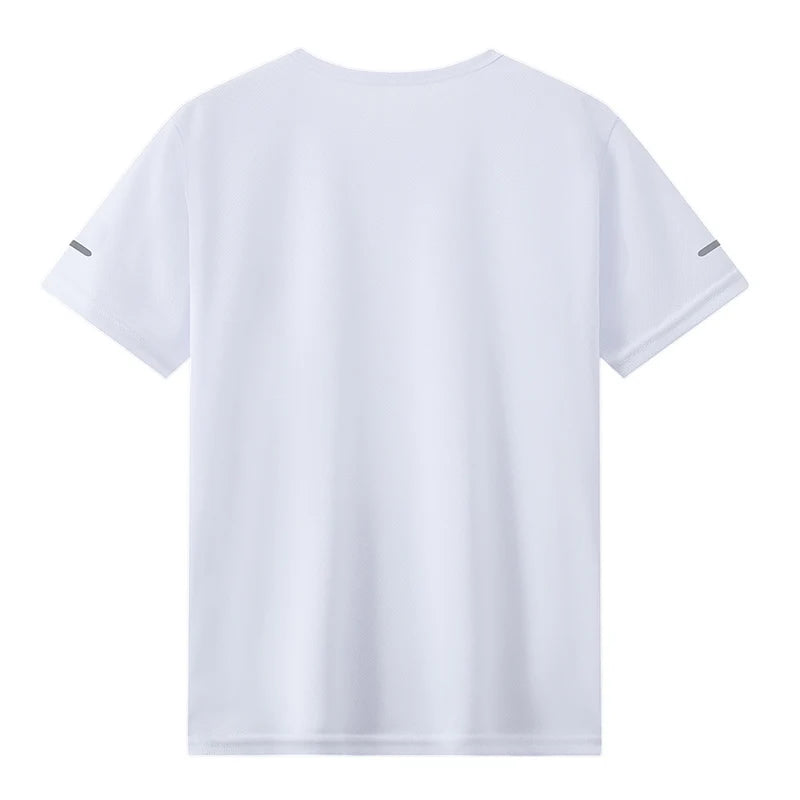 1/4piece Spring/Summer Youth Plus Size 13-16 Years Old Quick Drying Sports Short Sleeved T-shirt Versatile Top For Boys And Girl
