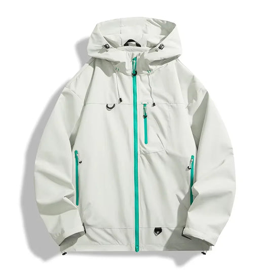 Unisex Hiking Jacket Waterproof Autumn Windbreaker Ourdoor Hooded Coats Women New Jacket Men Fishing Camping Climbing Coats