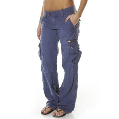 Women's New Spring and Autumn European and American Fashion Classic Street Trend Daily Retro French Wide Leg Work Pants