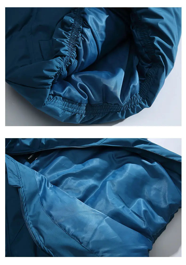 Winter Ski Parka Jacket Men Women Fashion Loose Padded Cotton Hooded Jacket Cityboy Streetwear Hoody Parkas Coat Outerwear