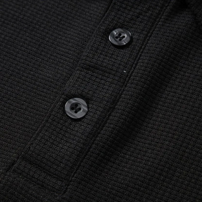 High end fashion polo shirt embroidered long sleeved men's clothing autumn new comfortable and breathable casual brand T-shirt