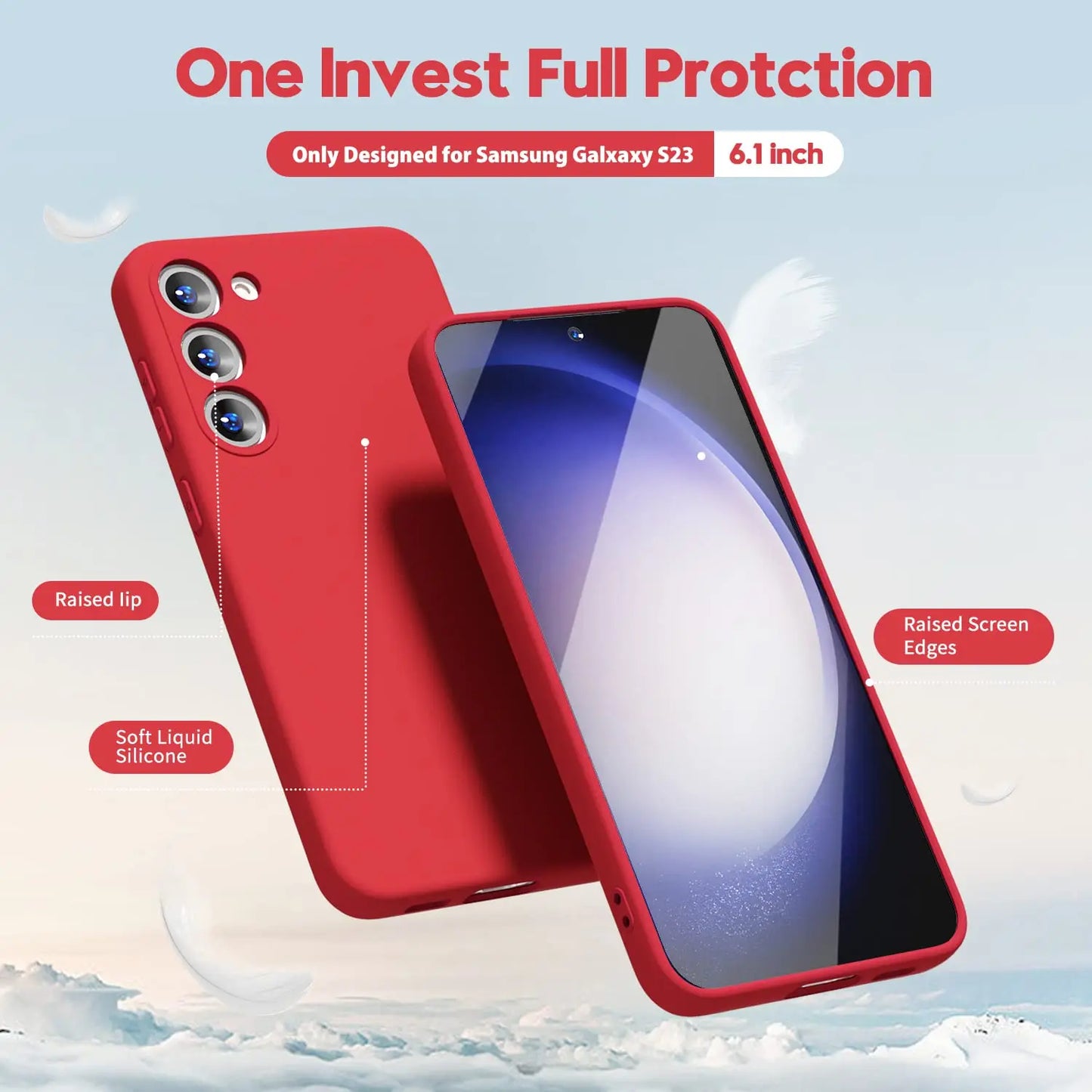 Official Silicon Phone Case For Samsung Galaxy S25 S24 S23 S22 S26 S21 Ultra FE Plus A15 A25 A16 5G Shockproof Back Cover Funda