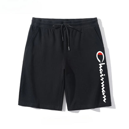 Personalized Trendy Sports Shorts, Loose and Comfortable Five Point Style Summer Casual Men's Shorts, Fashionable Brand Printed