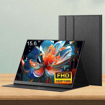 Portable Gaming Monitor 15.6 Inch FHD 1080P IPS Panel - 120Hz Refresh Rate, HDMI USB-C Second Screen