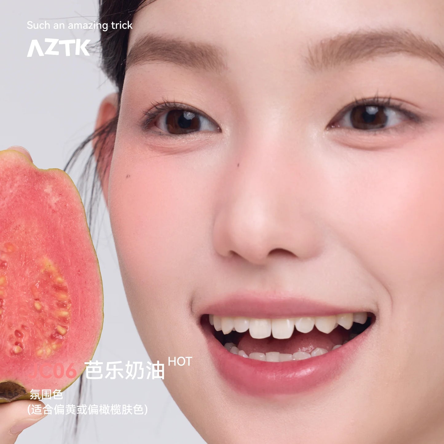 AZTK Liquid Blush Water To Powder Soft Matte Cool Toned Blusher Natural Pink Flush Long Lasting Cheek Tint Makeup