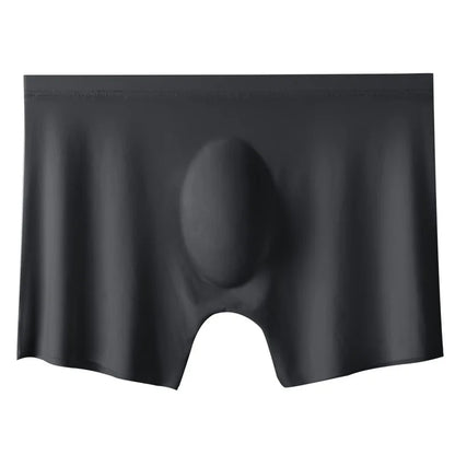1 Pc Mens Boxer Shorts Ice Silk Men Panties Seamless Sexy Underwear Man Underpants Panties Male Ultra-thin Breathable Briefs