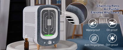 Jafanda HEPA Air Purifier for Home - 780 sq ft Activated Carbon Nightlight  Fragrance Sponge - ZOOMNSTORE