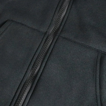 Women Zipper Hoodies Autumn Winter New Cute Cat Heatbeat Line Print Hoodies Hip Hop Streetwear Women Zip Up Jacket Coat Clothing