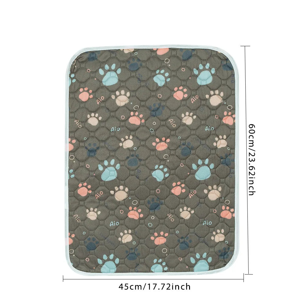 BIAI Winter New non-slip Mat for Pets Waterproof Dog Pee Pad Breathable Cat Mat Washable Pet Diaper Pad High Absorbent Pet Mat