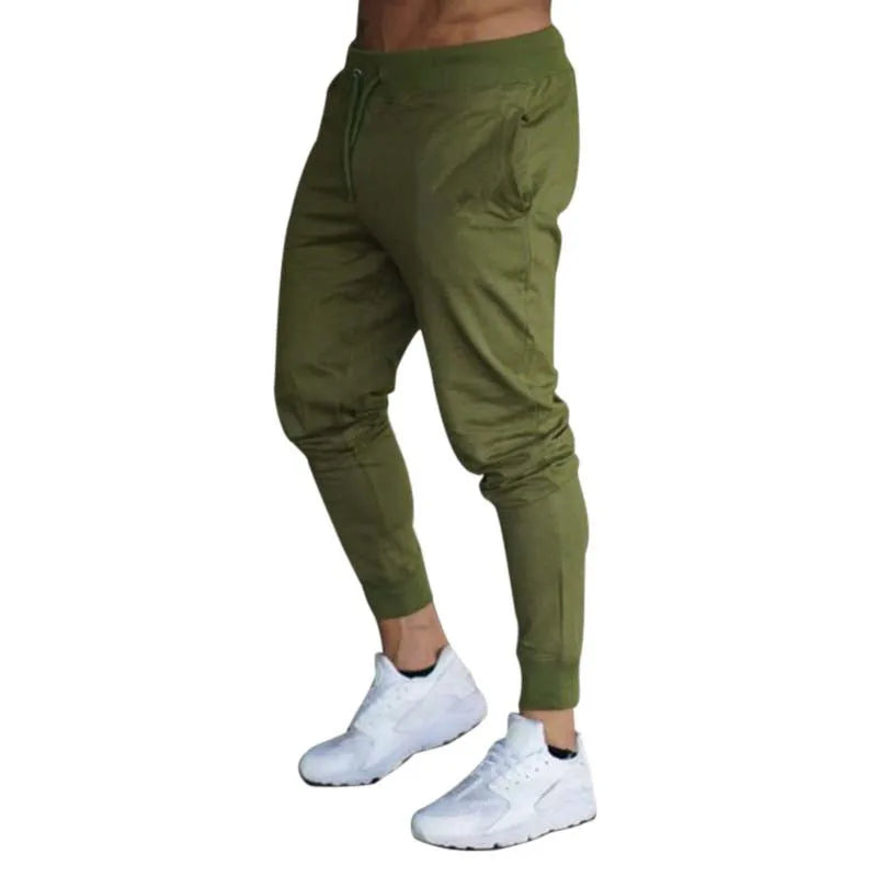 Men's Training Pants - Breathable Polyester Gym Jogger Sweatpants | True To Size Fit