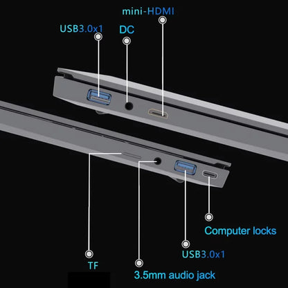 2026 15.6' Ultra Slim Laptop Intel Core I9-9900 16GB RAM 1/2TB SSD Windows 11 Fingerprint Unlock Office Game Backlight Laptop
