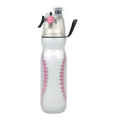 Spray Water Bottle Drinking Bottle Sports Bottle Cycling Bottle 590ml Gym & Cycling-Specific Triple-Layer Insulation Design.