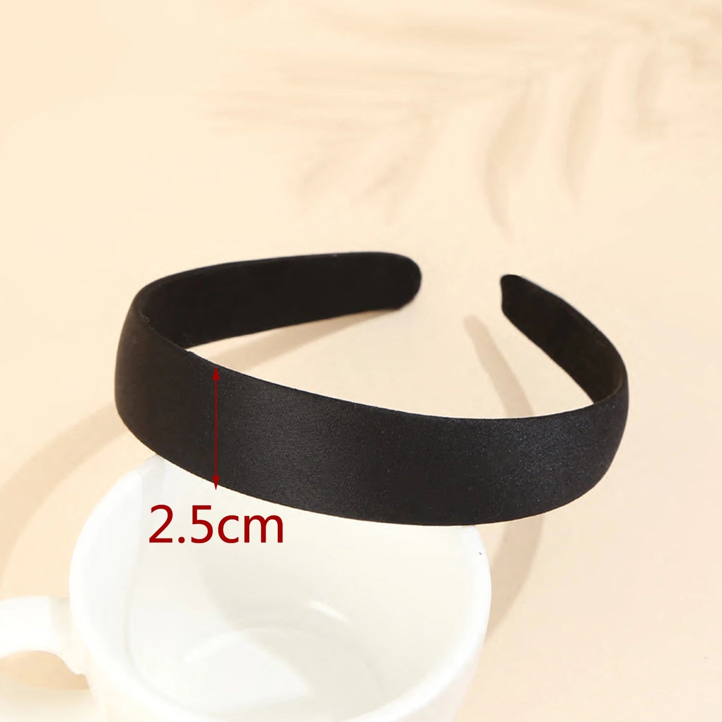 Unisex Metal Wavy Spring Hair Hoop Black Non Slip Outdoor Sports Headbands For Women Men Simple Hairband Face Washing Headdress