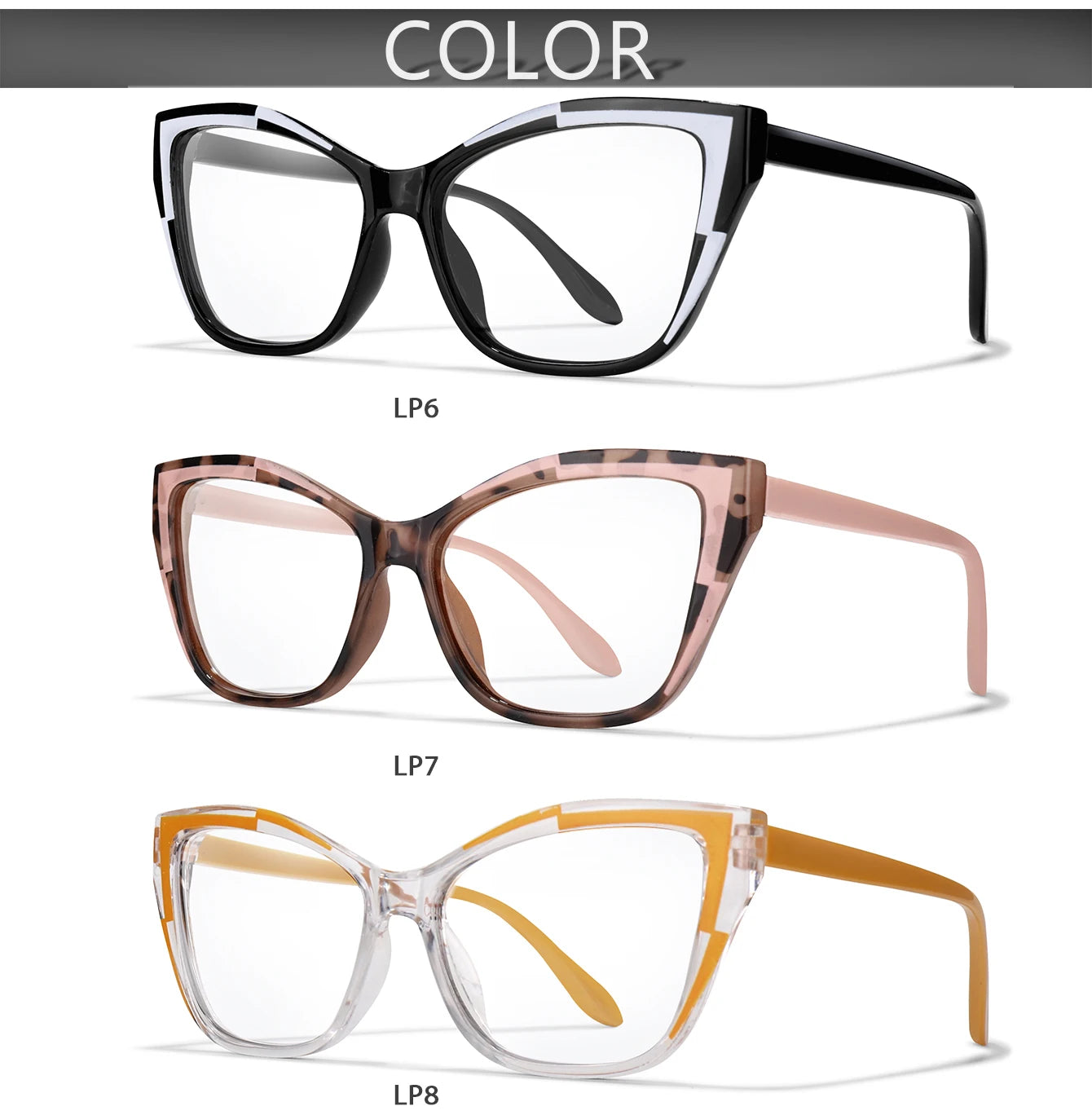 Cateye Reading Glasses – Trendy Ultralight Eyewear with Polycarbonate Lenses for Clear Vision