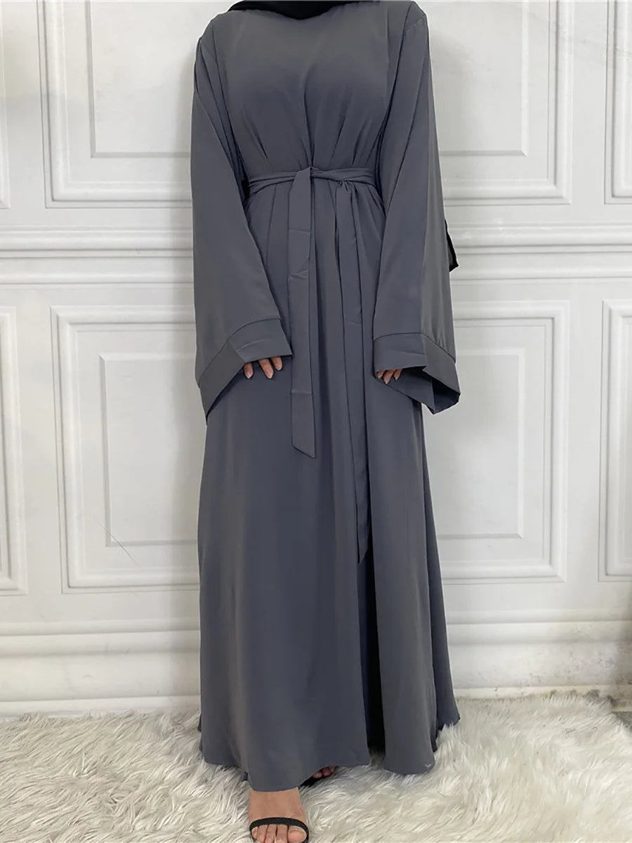 Modest Abaya Dress Ramadan Kaftan For Women | Elegant Muslim Maxi Robe