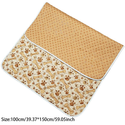 BIAI Winter New non-slip Mat for Pets Waterproof Dog Pee Pad Breathable Cat Mat Washable Pet Diaper Pad High Absorbent Pet Mat