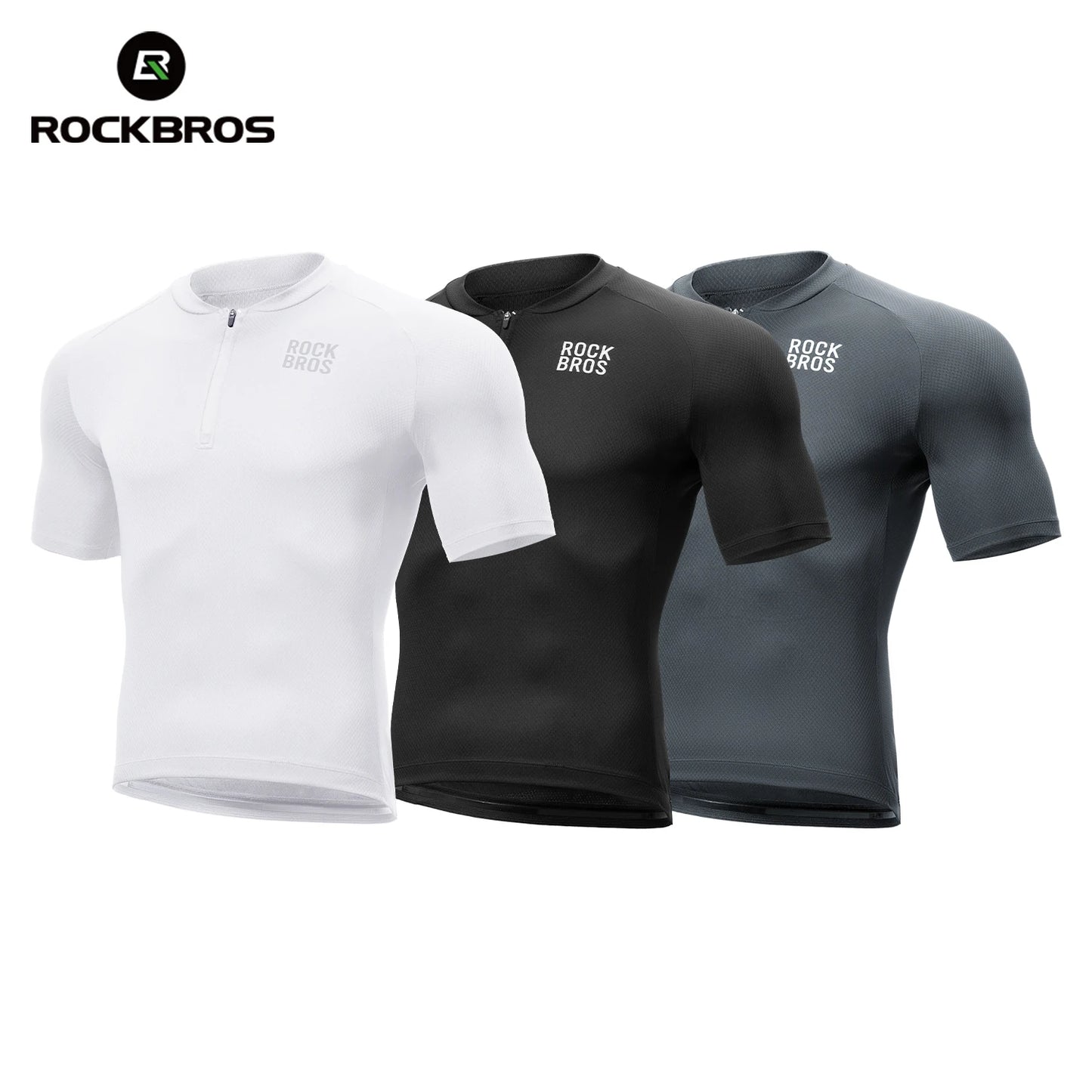 Men's Cycling Polo Jersey – Lightweight Half-Zip Short-Sleeve Top