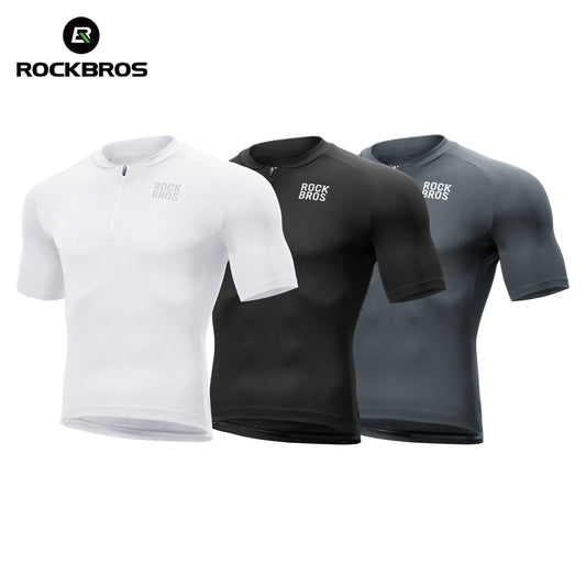 Men's Cycling Polo Jersey – Lightweight Half-Zip Short-Sleeve Top