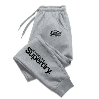 2026 New Outdoor Fashionable Sports Jogging Pants, Men's Daily Casual Pants, Fashionable Harajuku Style Street Sweatpants