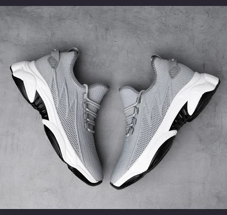 Increasing Men Sneakers Casual Heightening Shoes 8cm Height Increase Shoes for Summer Breathable 6cm Elevator