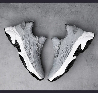Increasing Men Sneakers Casual Heightening Shoes 8cm Height Increase Shoes for Summer Breathable 6cm Elevator