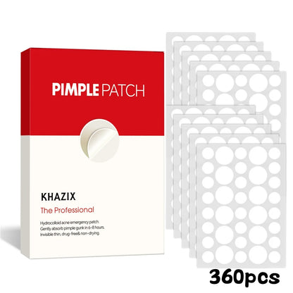 40 pieces of multi-color star acne patches, facial acne patches, concealer acne patches, and pimples patches, ultra-thin.