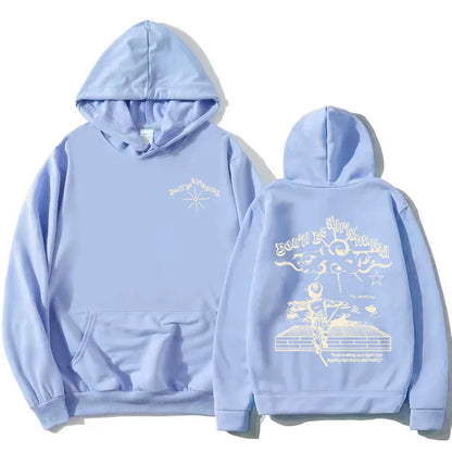 Alex Warren You'll Be Alright, Kid Hoodies Fashion Long Sleeve Hooded Sweatshirts Casual Design Graphic Print Pullovers Unisex