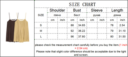 TFMLN Women Round Neck Pleated Sling Dresses Summer New Sleeveless Loose Fit Backless Solid Dress Fashion Holiday Casual Clothes