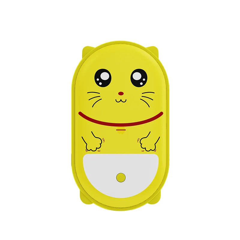Cute Pet Shaped Electric Hand Warmer USB Charging Portable Waterless Hot Water Bag Dual Purpose 3000mAh Power Bank 2-in-1