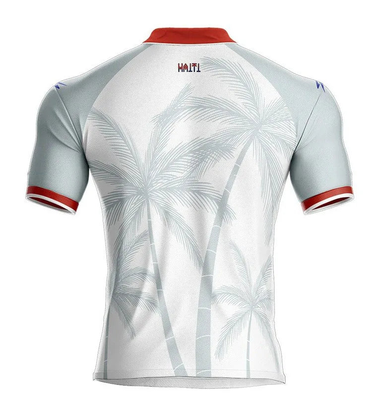 NEW HAITI Crew Neck Jersey Crew Neck T-Shirt 3D Graphic Printed Kid Sportswear Athletic Fitness Training Tee Tops Football Shirt
