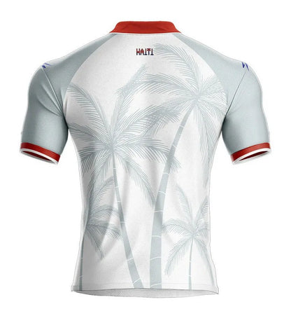 NEW HAITI Crew Neck Jersey Crew Neck T-Shirt 3D Graphic Printed Kid Sportswear Athletic Fitness Training Tee Tops Football Shirt
