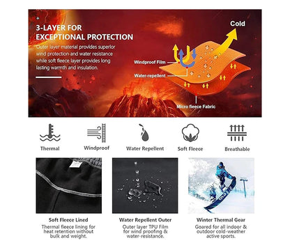 Windproof Thermal Pants for Women, Soft Trousers for Hiking, Camping, Outdoor Sports, Mountain Climbing, Travel, Winter