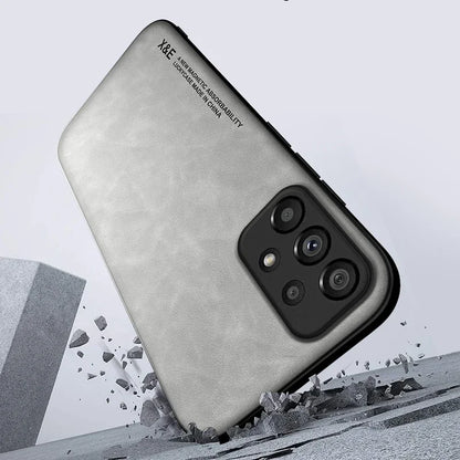 Magnetic Leather Case for Samsung Galaxy S Series and A Series - Car Mount Compatible Cover - ZOOMNSTORE
