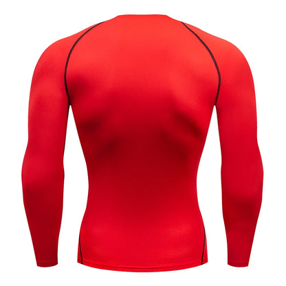 Compression T Shirt Men - Quick Dry Summer Sportswear Athletic Gym Top