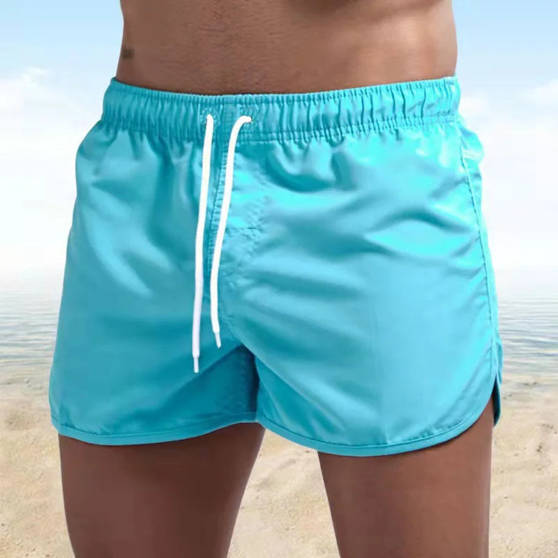 2026 Men's Swim Shorts Summer Colorful Swimwear Man Swimsuit Swimming Trunks Sexy Beach Shorts Surf Board Male Clothing Pants