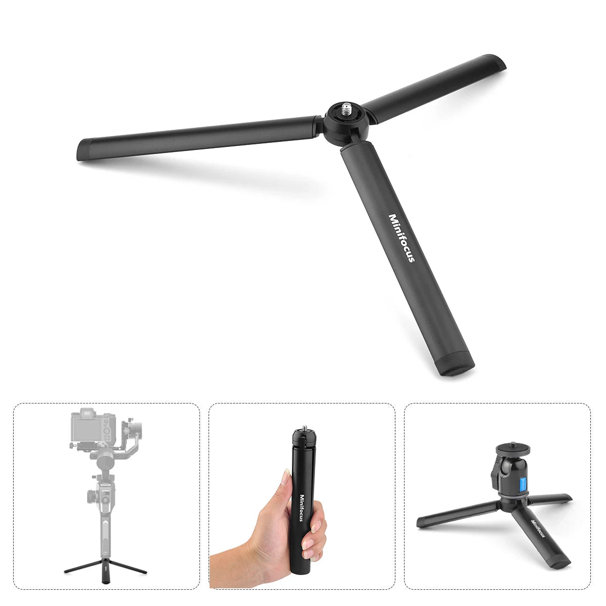 Extension Rod Pole Bar Adjustable Selfie Stick Handle Tripod for Dji OSMO Mobile 3 2 Zhiyun Smooth 4 X Q2 Moza S Handheld Gimbal