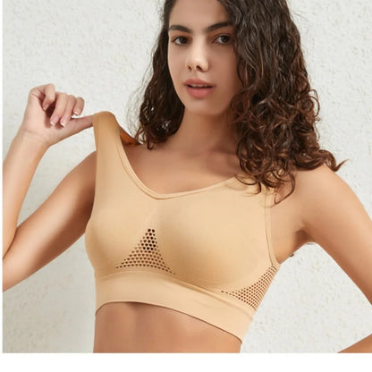 Push-Up Bras Seamless Bra Wire Free Breathable Brassiere - Comfortable Sports Bralette S-5XL