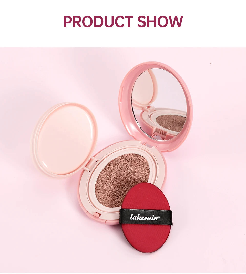 Sunscreen Cushion Foundation Fit Cushion Foundation Full Coverage Waterproof Long-lasting Concealer Long-lasting Korean Makeup
