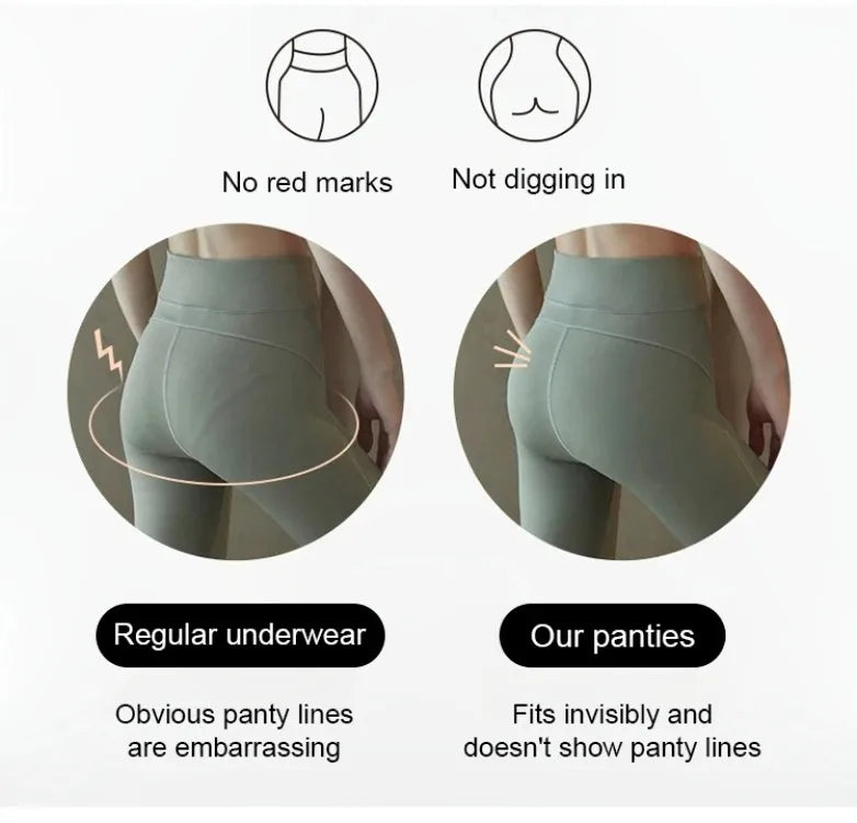 3PCS/set Universal Underwear Woman High Waist Women's Panties Comfort Cotton Brief Breathable Panty Underpants for Ladies
