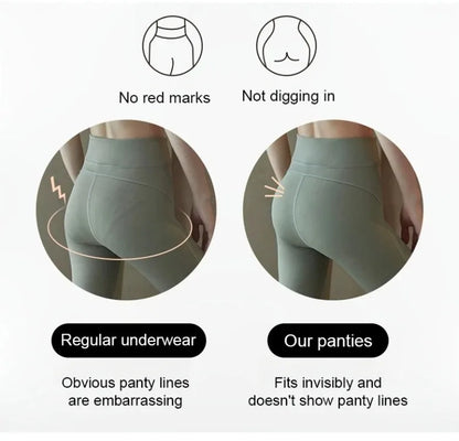 3PCS/set Universal Underwear Woman High Waist Women's Panties Comfort Cotton Brief Breathable Panty Underpants for Ladies